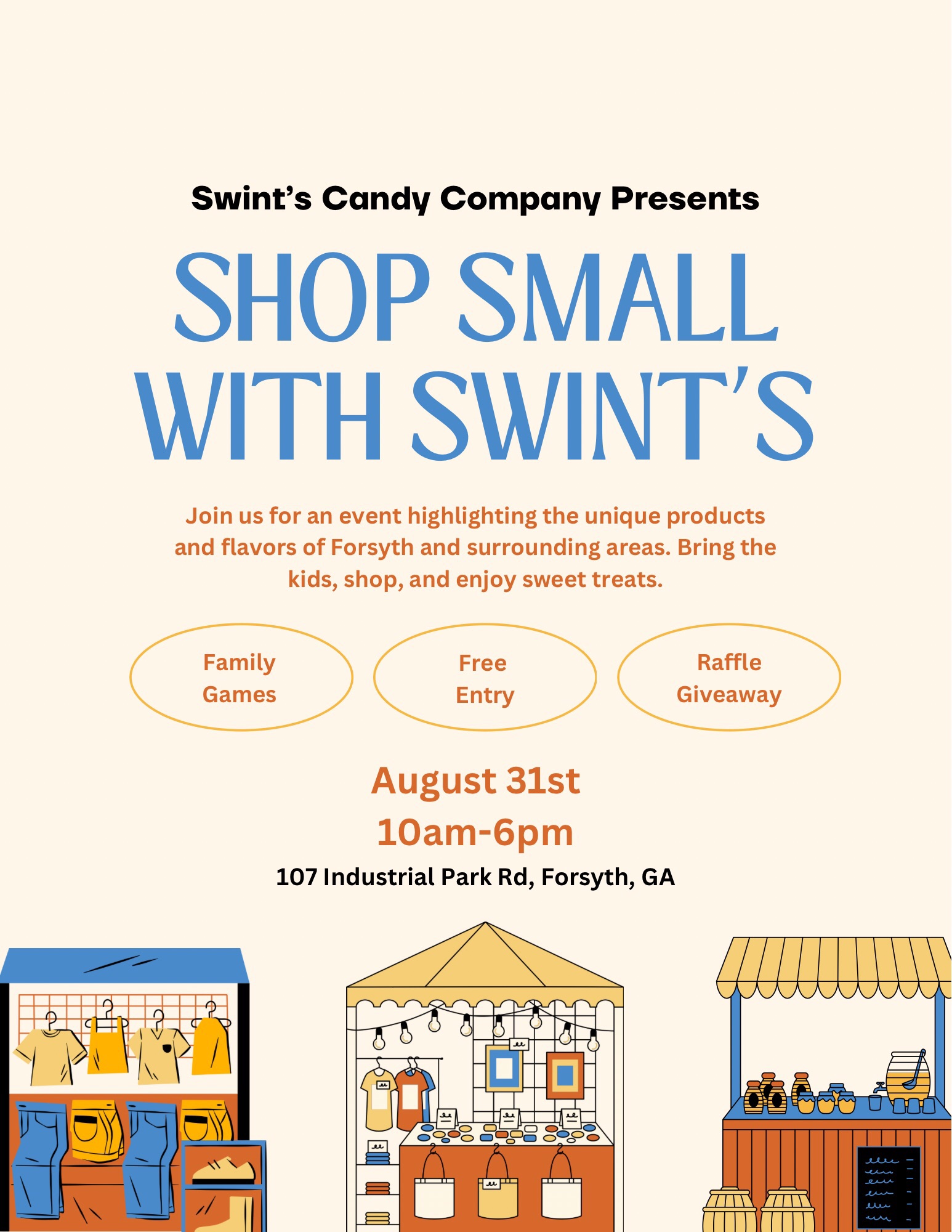 Swints Shop Small August 2024