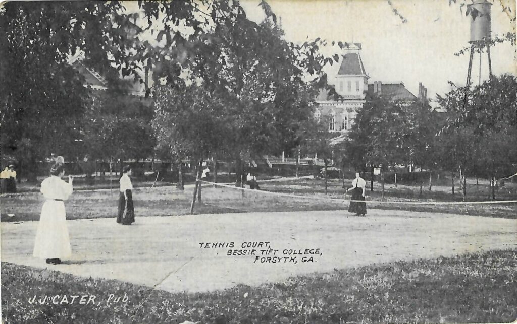 Tift College tennis court