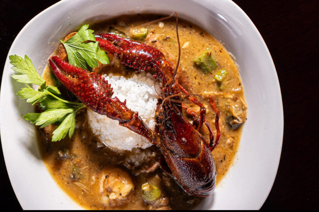 Picture of seafood dish from Her Majesty Kitchen