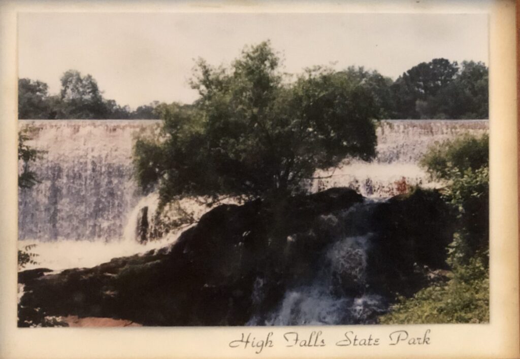 Waterfall at High Falls State Park
