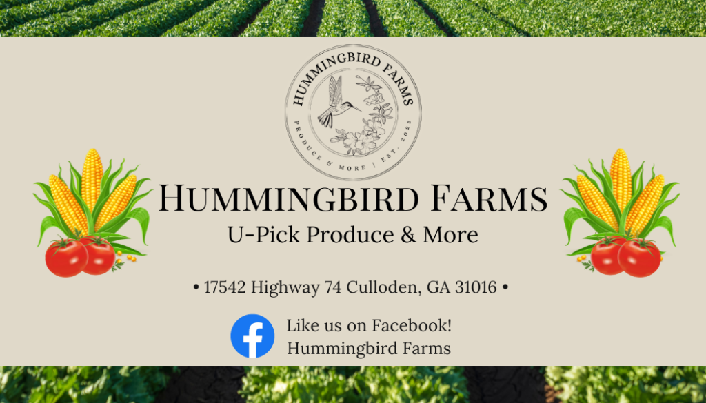 Hummingbird Farms: Find fresh fruit, veggies, and more at Hummingbird Farms in Culloden!